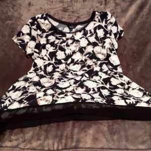 Women's simply Vera Vera Wang Floral Tunic